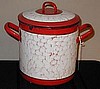 Red Feather Pail